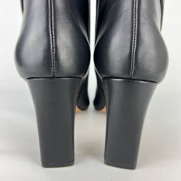 Steven Steve Madden Womens Jenn Pointed Toe Ankle Booties Black Leather size 9.5 - Picture 5 of 16